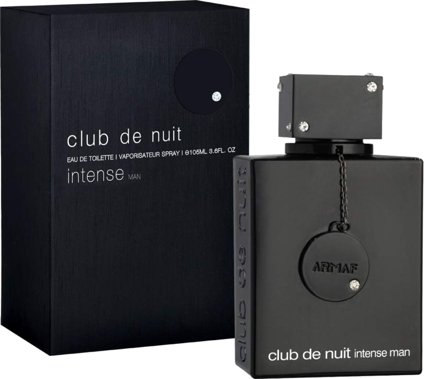 Club De Nuit Intense Eau de Toilette for Men, 105 ml (Pack of 1)